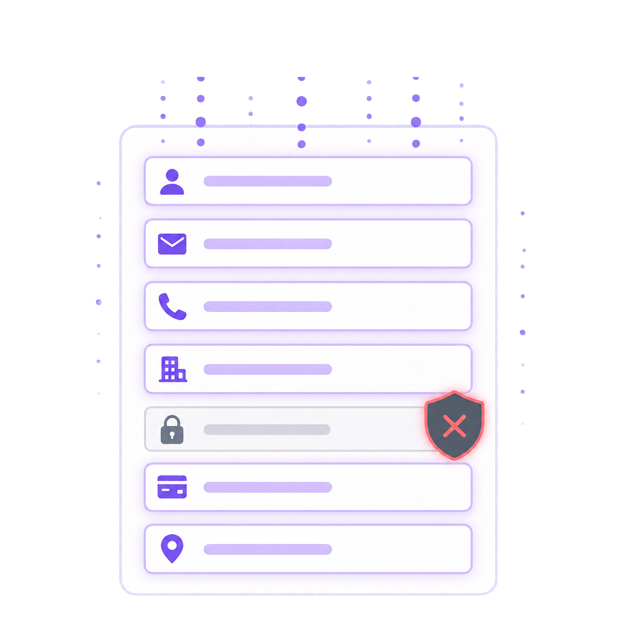 Privacy-safe field filtering
